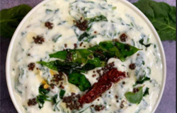 Spinach Curd Recipe